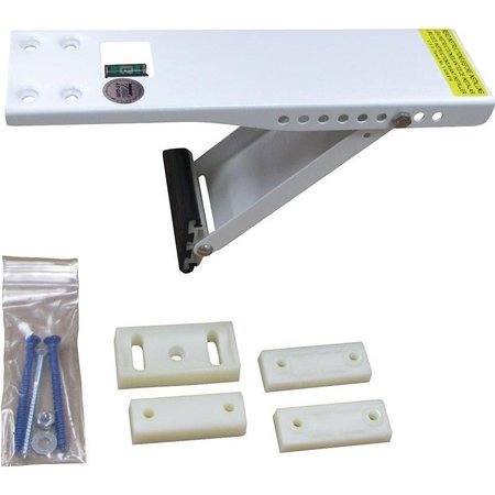 COMFORT-AIRE Window Support Bracket, Steel, BakedOn Epoxy, For Air Conditioners up to 80 lb AS080